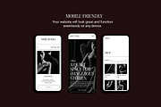 Romance Author Squarespace Website, a Squarespace Template by 3.14&Co (Thumbnail 7 of 9)