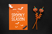 Fright Ghosts spooky halloween font, a Handwritten Font by supfonts (Thumbnail 8 of 8)