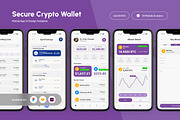 Crypflow – Secure Crypto Wallet App, an App Template by trabaskriya (Thumbnail 1 of 5)