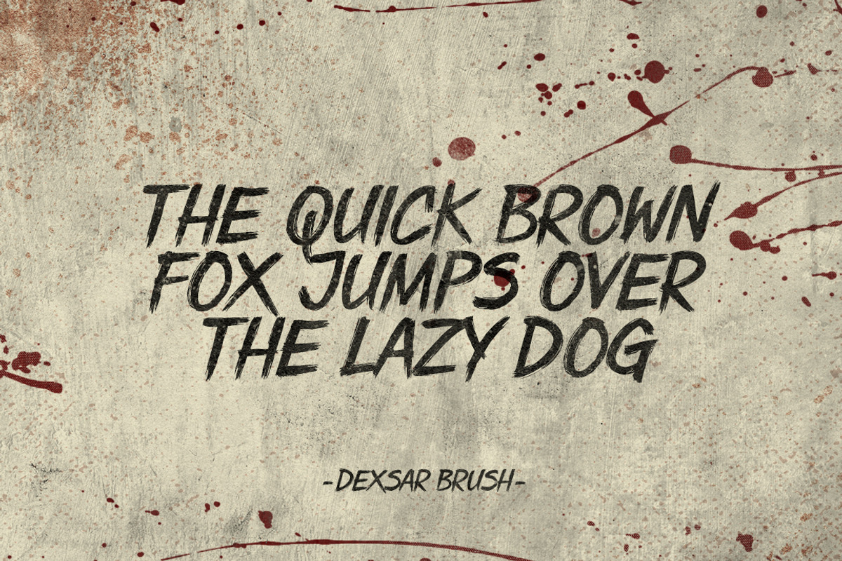 Brush Font Bundle 70% Off preview 2