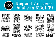 Dog and Cat SVG Bundle, a Graphic by ExpressTeesArt (Thumbnail 1 of 5)