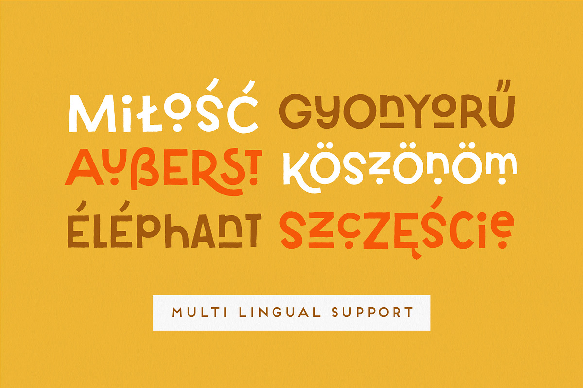 Kocha | Playful Ligature Font, a Sans Serif Font by Point and Poem (Photo 8 of 14)