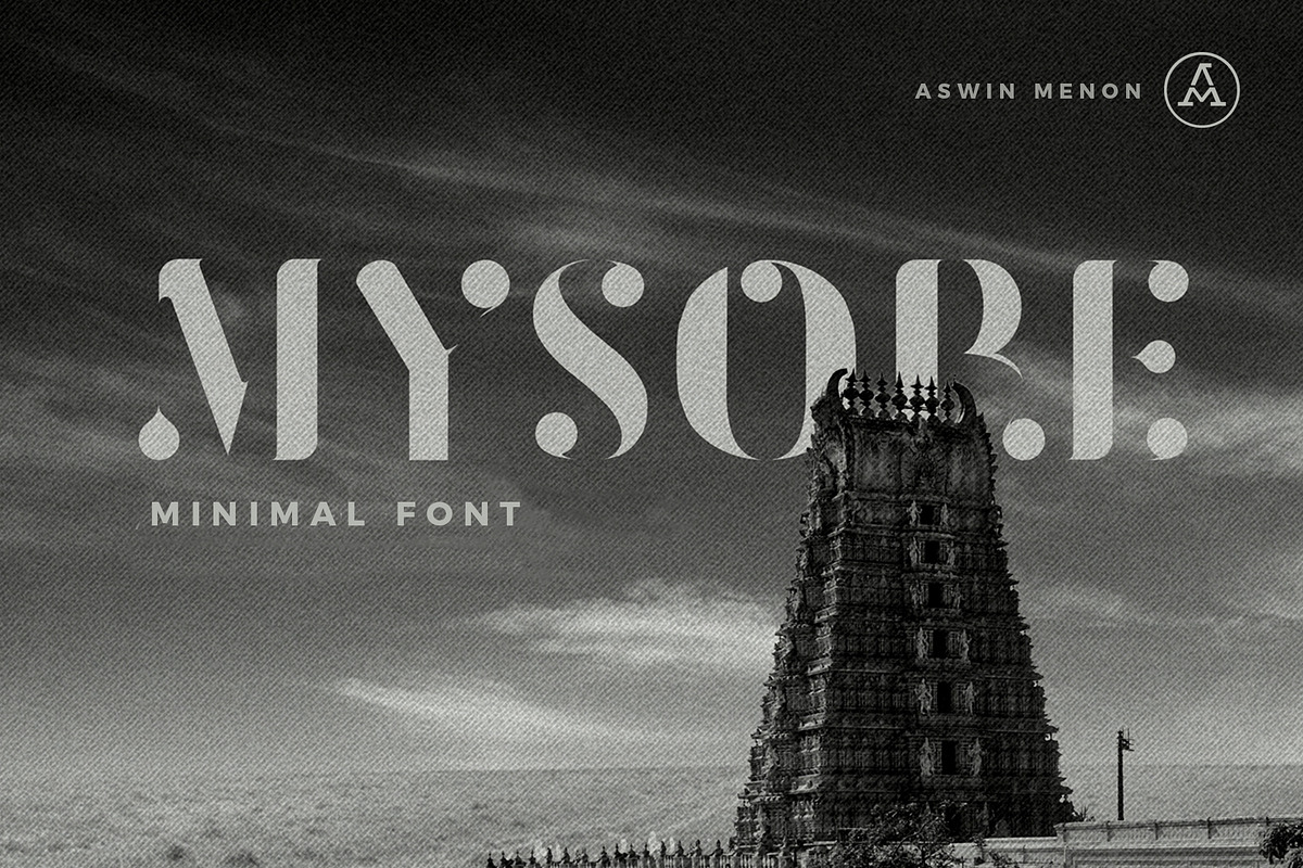 Mysore Font preview 2