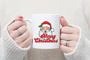 Merry Christmas, Santa PNG, an Illustration by Designking (Thumbnail 3 of 4)