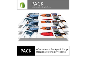 Pack Backpack Shop Shopify Theme