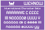 Friendly Tech font, a Font by weknow (Thumbnail 8 of 8)