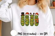 Christmas Pickles Clipart, an Illustration by Design Market (Thumbnail 2 of 5)