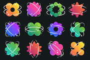 Abstract floral vector shapes, a Decorative Illustration by Torontotokio (Thumbnail 5 of 7)