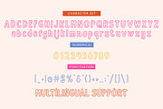 Hustled Emerald - Messy Outline Font, a Sans Serif Font by Flawless And Co (Thumbnail 9 of 10)