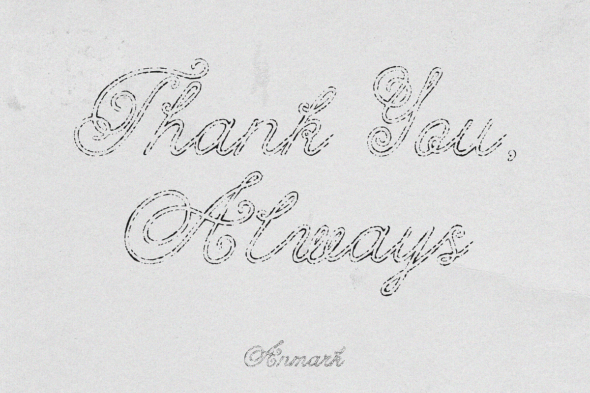 The Ash Forged Textured Script, a Script Font by AnMark (Photo 17 of 17)