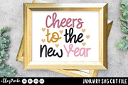 January SVG Cut Files for Cricut, an Illustration by illuztrate (Thumbnail 10 of 12)
