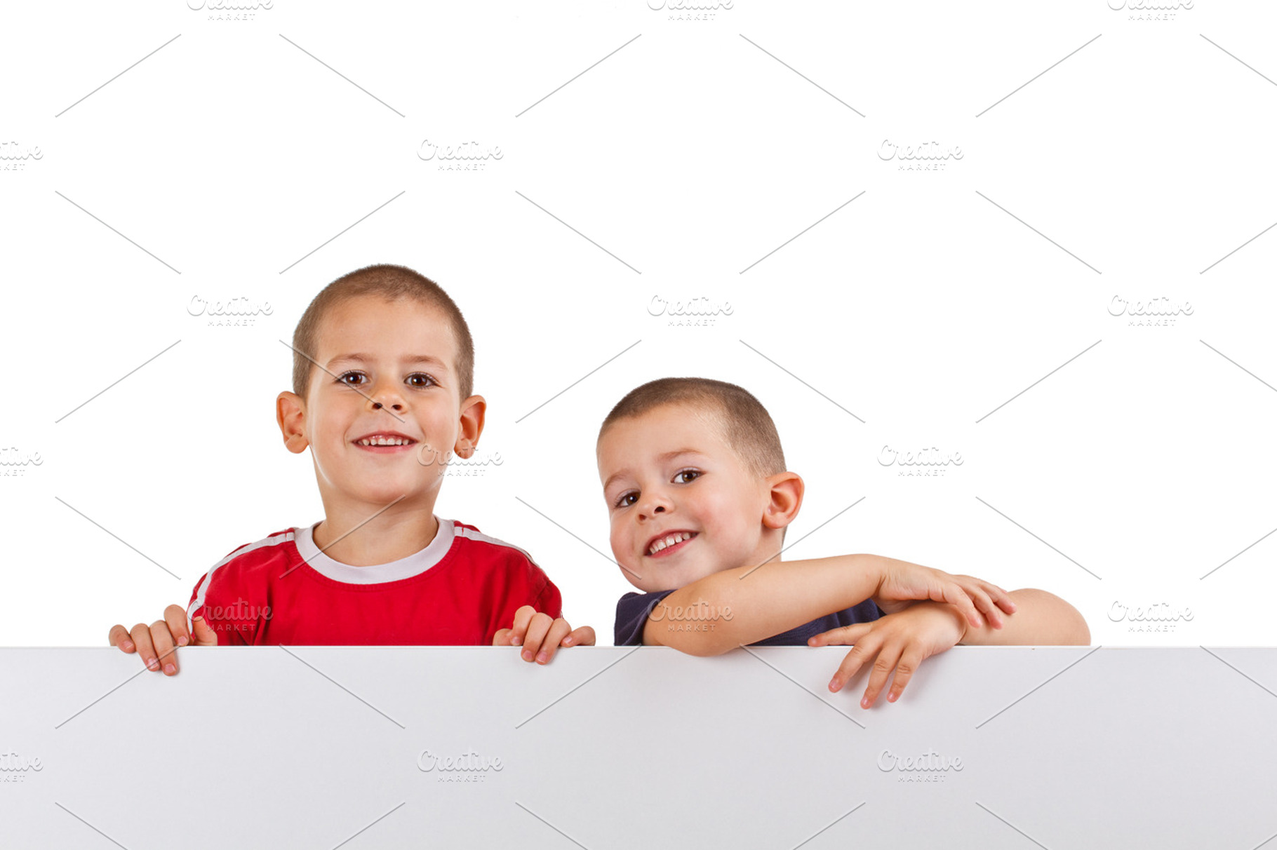 Two little boys containing advertising, background, and banner