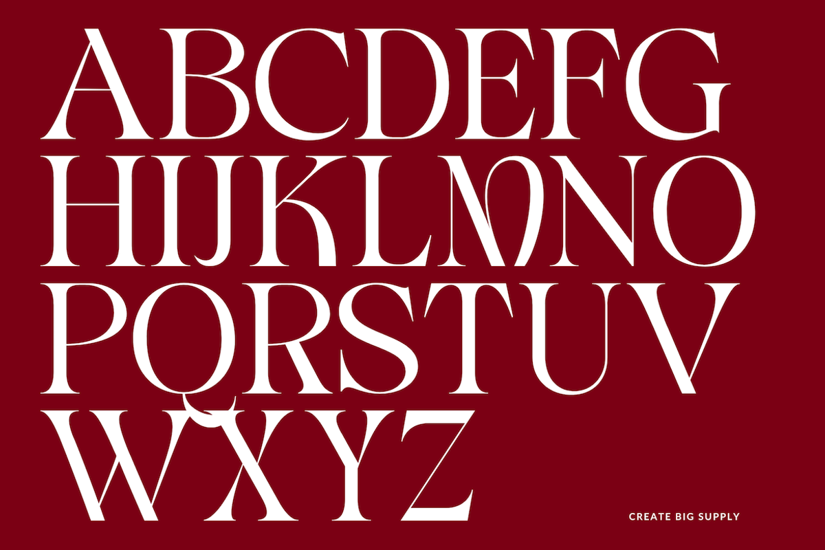 Maeda, a Sans Serif Font by CreateBigSupply (Photo 4 of 8)