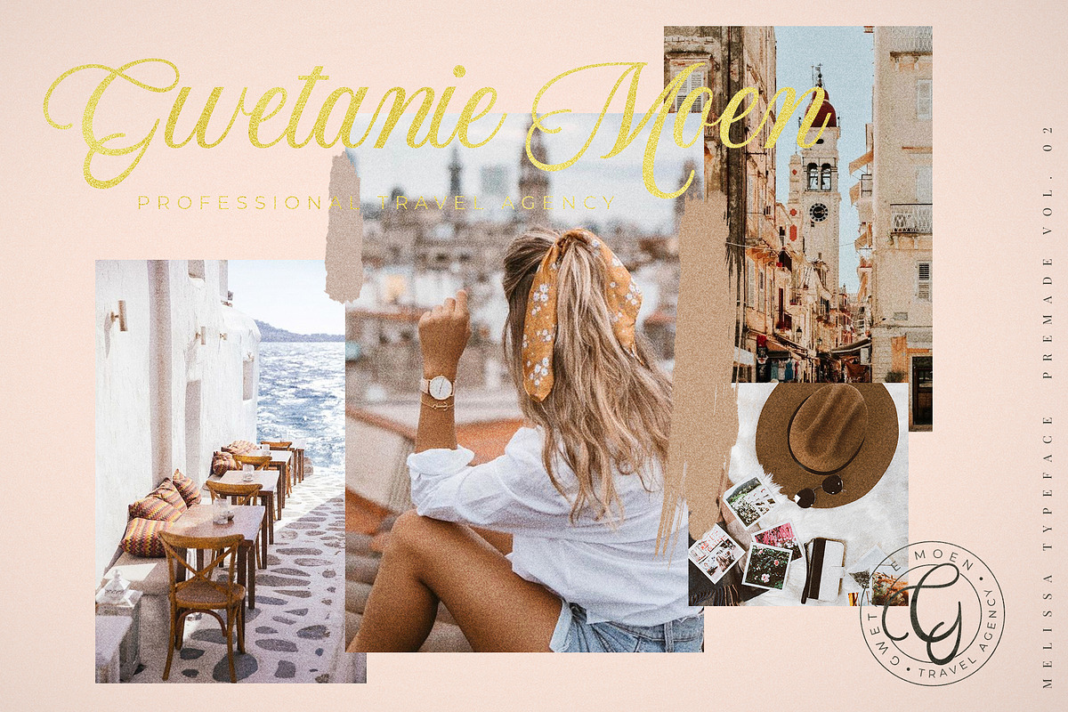 Mellisa Luxuriously Typeface preview 2