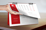 2018 Desk Calendar template, a Stationery Template by graphicbox (Thumbnail 3 of 6)