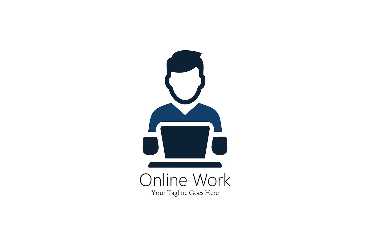 Freelance & Online Work Logo, a Branding & Logo Template by YUDesignStore (Photo 1 of 7)