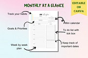 2026 Monthly Planner-Canva Template, a Templates & Theme by Adalin Shop (Thumbnail 5 of 12)