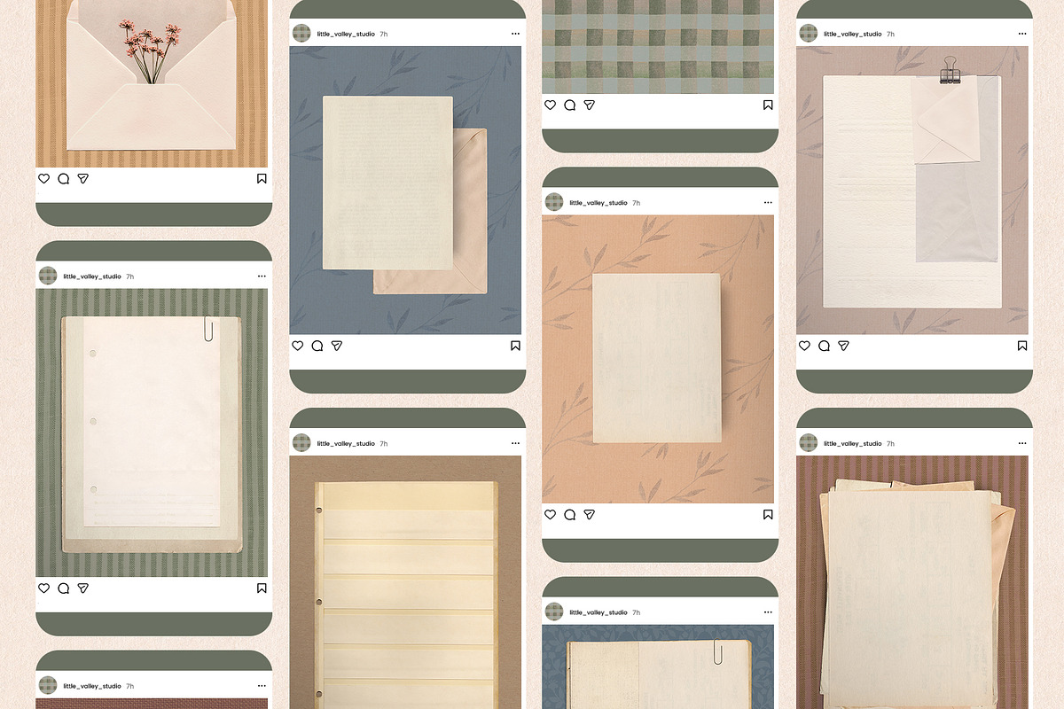 Paper Note—Nostalgic Design Toolkit, an Object Graphic by Basia Stryjecka (Photo 16 of 39)