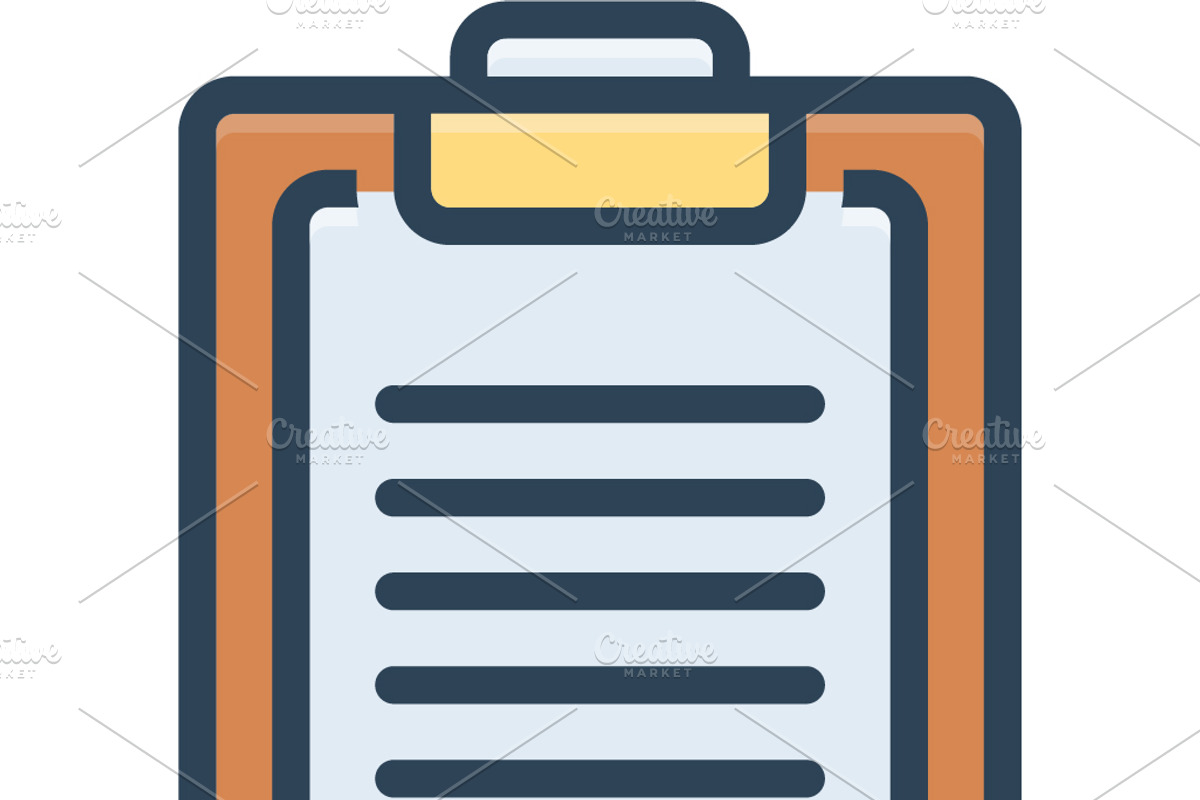 Clipboard list color icon, a Duotone Icon by Creative priyanka