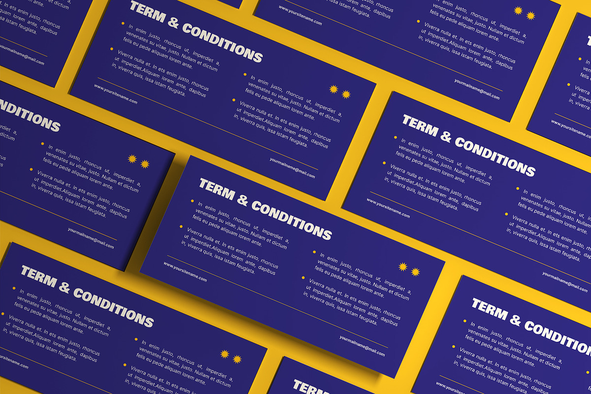 Creative Modern Promo Voucher, a Card Template by Neermana (Photo 4 of 4)