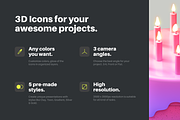 Multiangle 3D Icons / Business, an Icon by ARKI (Thumbnail 3 of 8)