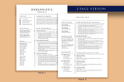 Modern Professional Resume Template, a Resume Template by VictoriousVita (Thumbnail 3 of 8)
