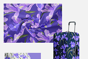 Iris Pattern, a Pattern Graphic by Madebyia (Thumbnail 3 of 7)