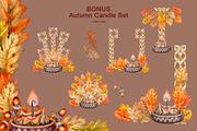 Oak&Acorn Harvest watercolor clipart, a Decorative Illustration by EL_SUHOVA (Thumbnail 13 of 14)