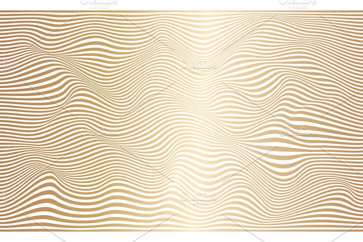Optical Illusion Effect. Dynamic, an Illustration by Marinstri