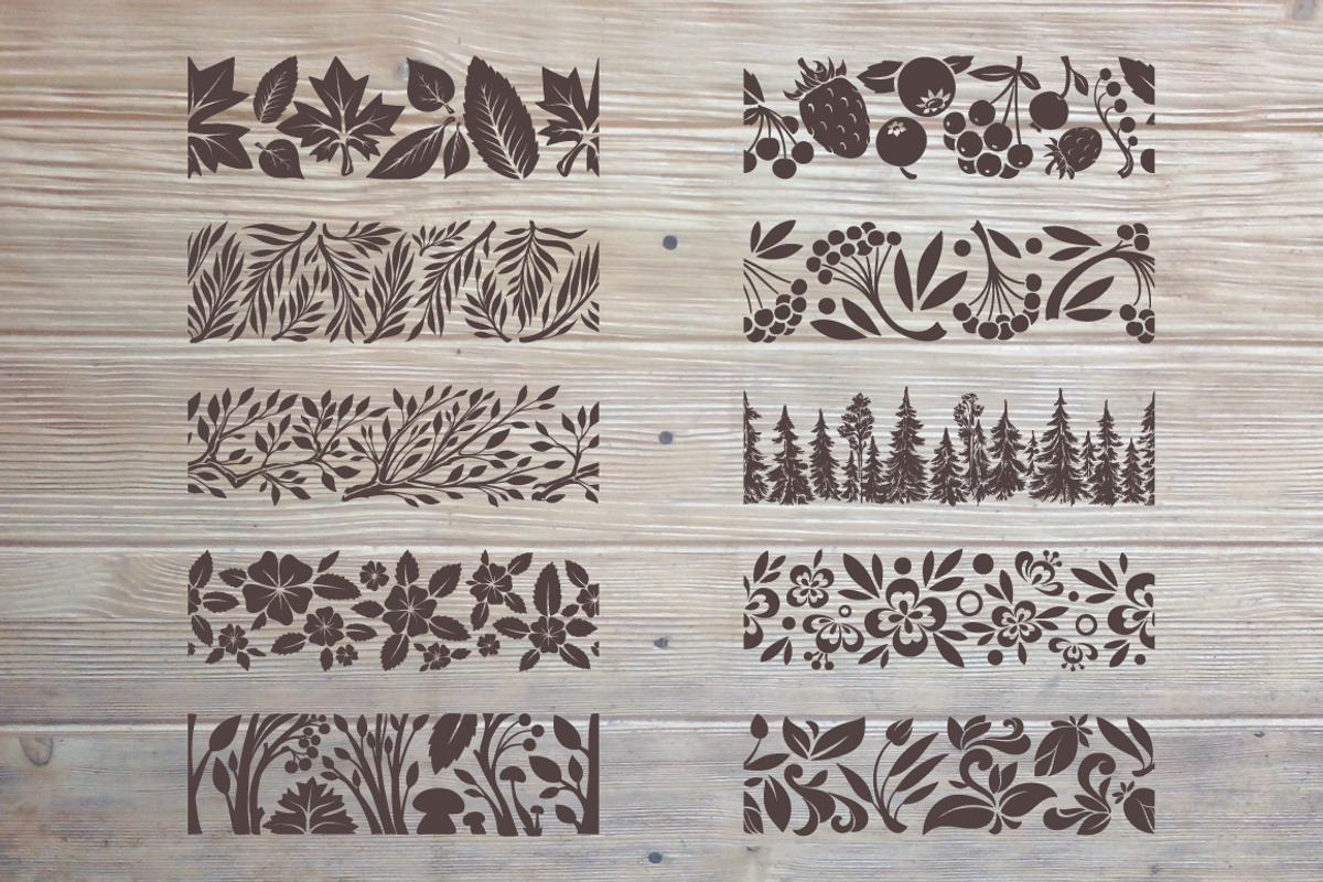 Forest Floral Freehand Drawings, an Illustration by Adiemus (Photo 4 of 5)