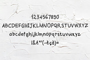 Blodie Font, a Handwritten Font by Kaleidokika (Thumbnail 2 of 4)