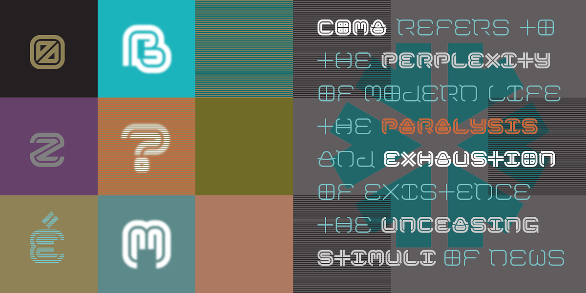 Coma, a Font by Barnbrook Fonts (Photo 5 of 6)