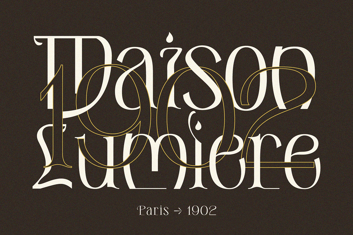 De Elora | Contemporary Art Nouveau, a Sans Serif Font by StoricType (Photo 7 of 17)