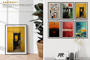 Vibrant Abstract Painting Art Print, a Wallpaper Graphic by Vibrand Studio (Thumbnail 5 of 12)