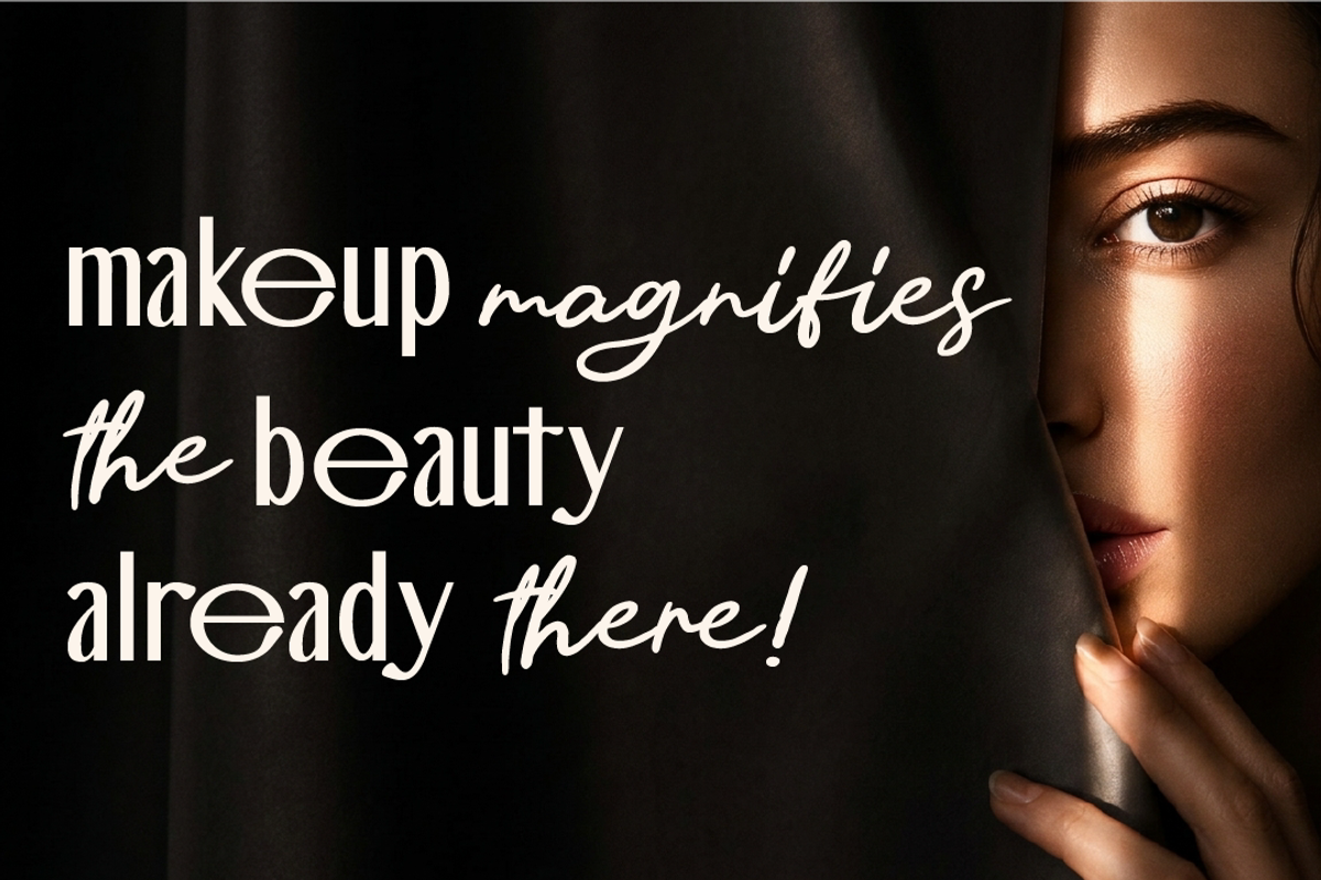 Cosmetic Spark - Luxury Beauty Font, a Font by Attype (Photo 4 of 9)