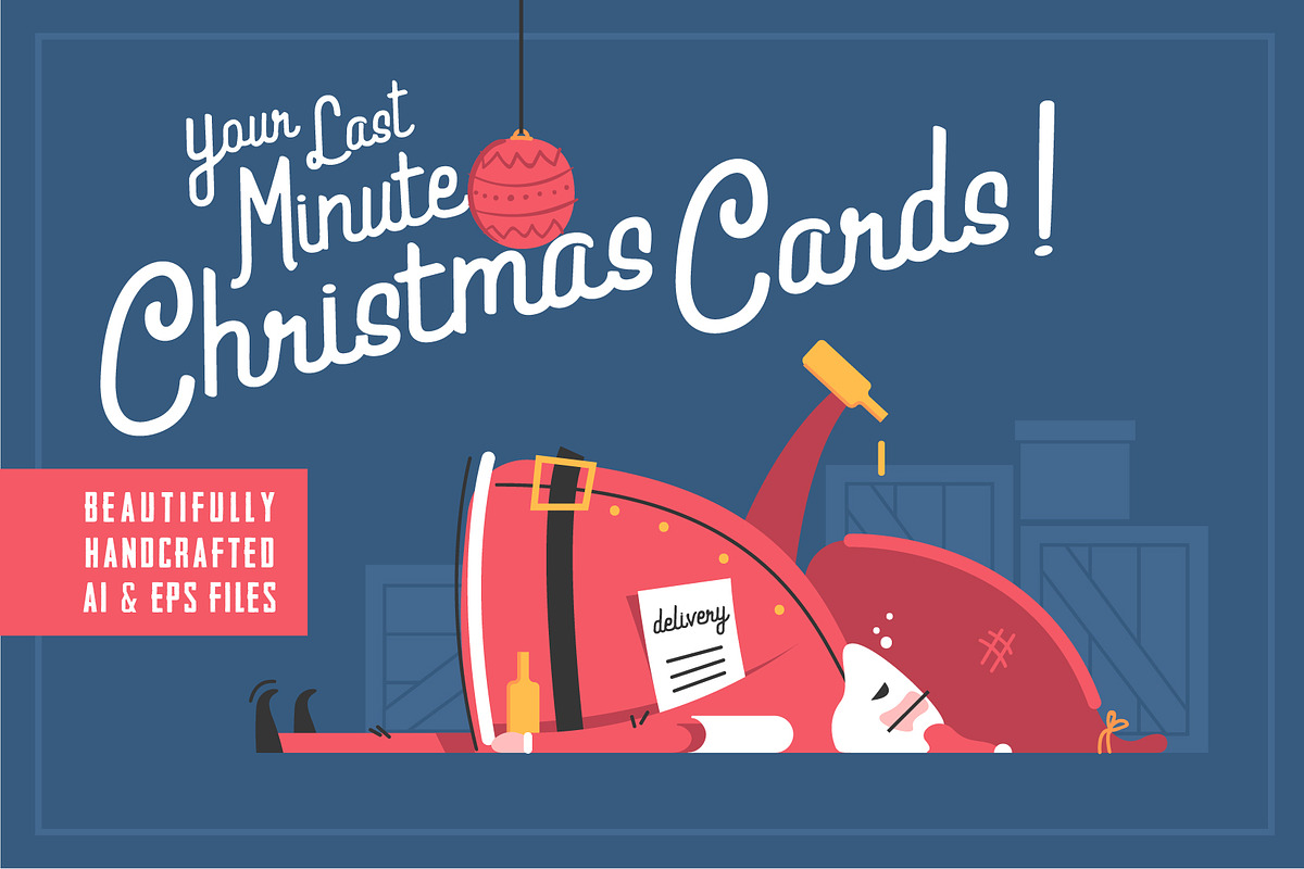 Your Last Minute Christmas Cards, a Templates & Theme by Wilsonkjc (Photo 1 of 6)