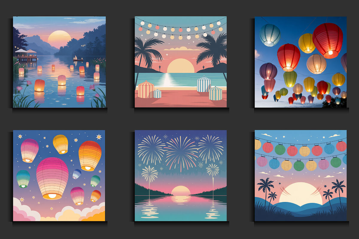 30 Summer Festival Background, a Background Graphic by protabsorkar11 (Photo 3 of 4)