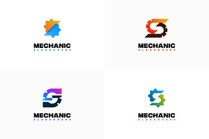 Set of Gear Logo designs concept, a Branding & Logo Template by Lucky Creative