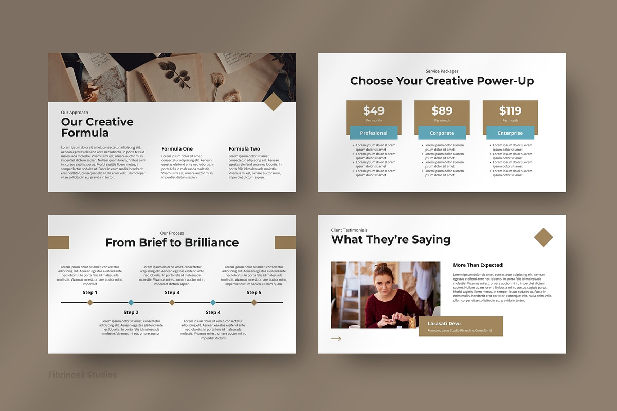 Creative Studio Pitch Deck preview 3