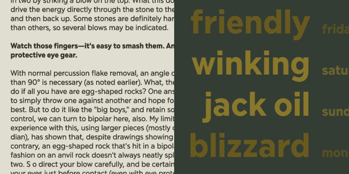 Phi, a Sans Serif Font by Cas van de Goor Design (Photo 3 of 5)