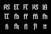 Bean Hook Gothic Flare 4 Fonts, a Serif Font by Casloop Studio (Thumbnail 6 of 12)