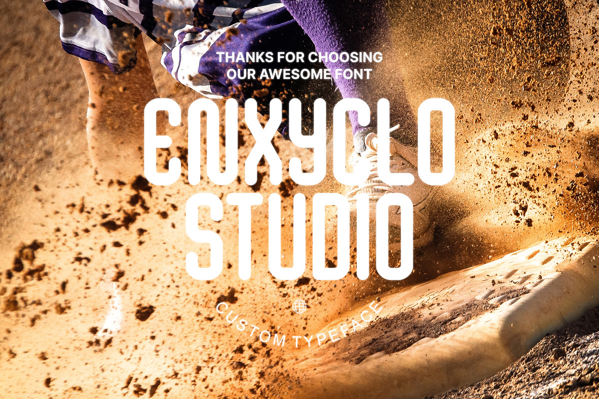 GRESMAKO - Rounded Sporty Font, a Sans Serif Font by Enxyclo Studio (Photo 12 of 12)