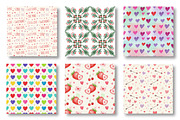 Valentine’s Day Theme Digital Papers, a Pattern Graphic by Canvas Craft (Thumbnail 2 of 4)