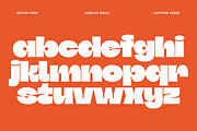 Skyvia - Bold Inktrap Font, a Sans Serif Font by limitype (Thumbnail 8 of 12)