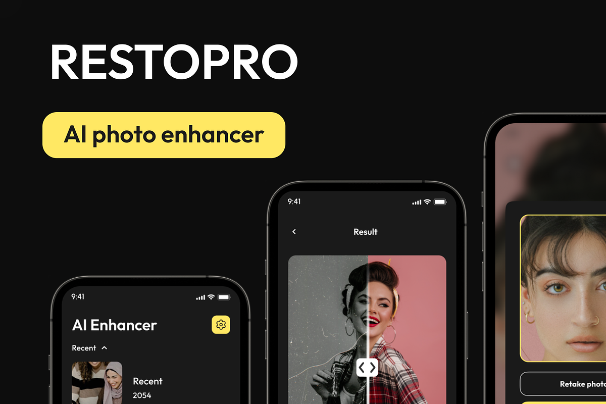 Enhancer Photo ui kit, an App Template by Shoppie (Photo 1 of 7)