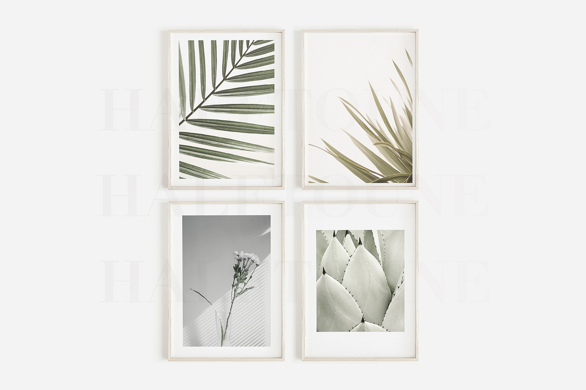 Thin Wooden Frame Mockup Bundle, a Mockup by HALFTOUNE (Photo 5 of 12)