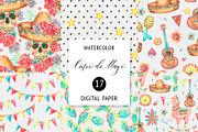Cinco de Mayo Fiesta Clipart, an Illustration by Depiano (Thumbnail 7 of 12)