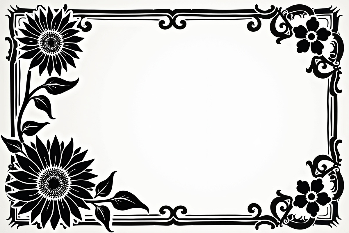 8 Lotus Floral Frame Bundle, an Illustration by Designs_River (Photo 5 of 9)