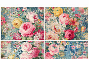 Bonnie Blue Printable Textures, a Texture Graphic by Polka Dot Pixels (Thumbnail 4 of 4)