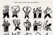 Work in Progress: 50 Characters, a Person Illustration by Veyla (Thumbnail 3 of 9)
